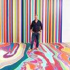Ian Davenport on 'Lake'